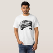T-shirt Philosoraptor aucun texte (Devant entier)