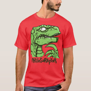 T-shirt Philosoraptor Meme