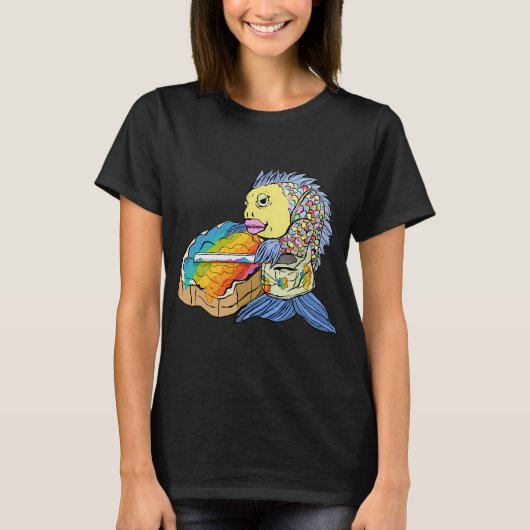 T-shirt Phish Arc-en-ciel (Devant)