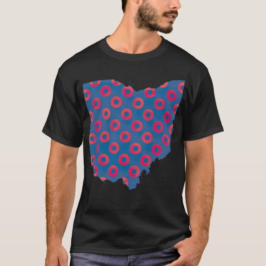 T-shirt Phish Fishman Donut Ohio skateboard archéologie (Devant)