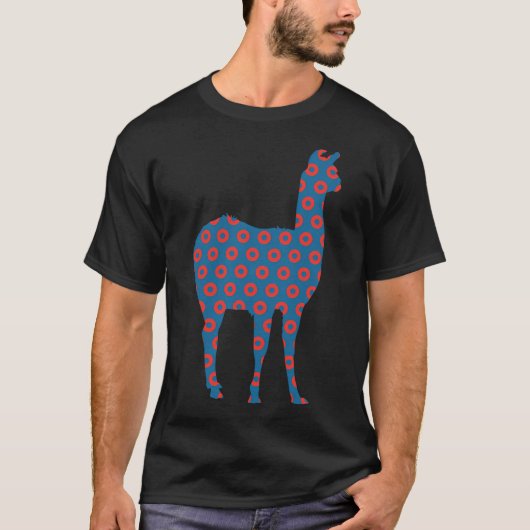 T-shirt Phish Llama Donuts (Devant)
