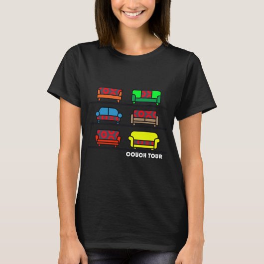 T-shirt Phish - Tournée du Canapé (Devant)