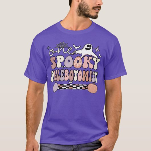 T-shirt Phlebotomie Halloween Phlebotomiste Phlebotomyech (Devant)