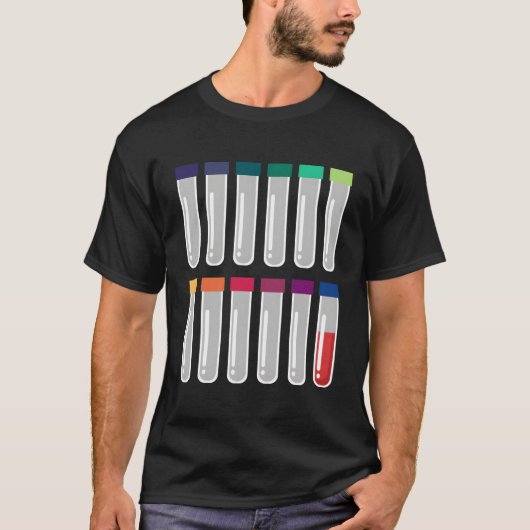 T-shirt Phlebotomie Test Tube Laboratoire Docteur Pour Phl (Devant)