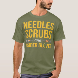 T-shirt Phlebotomist Phlebotomy Kit Needles Scrubs