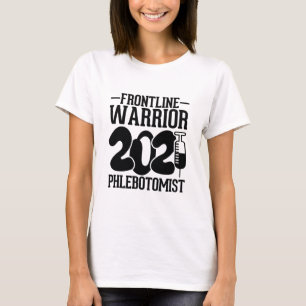 T-shirt Phlebotomiste du guerrier de première ligne, Cita