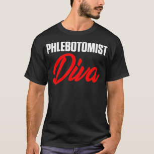 T-shirt Phlebotomiste Fière Phlebotomie Technicien Cadeaux