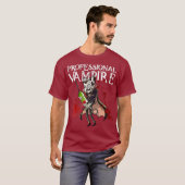 T-shirt Phlebotomiste Joie Mème Vampire Vlad Dracula Cadea (Devant entier)