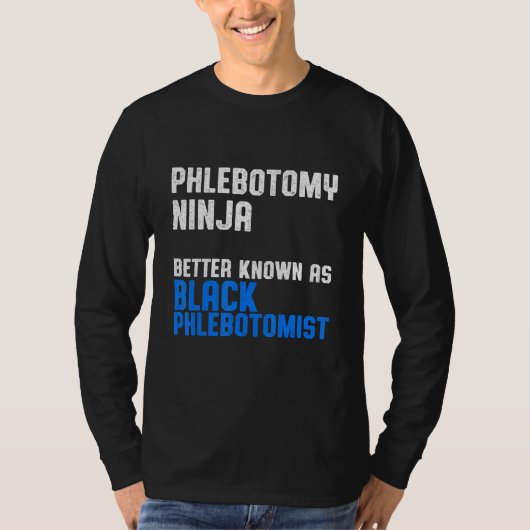 T-shirt Phlebotomiste Phlebotomie Technicien 3 (Devant)