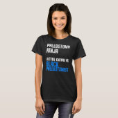 T-shirt Phlebotomiste Phlebotomie Technicien 3 (Devant entier)