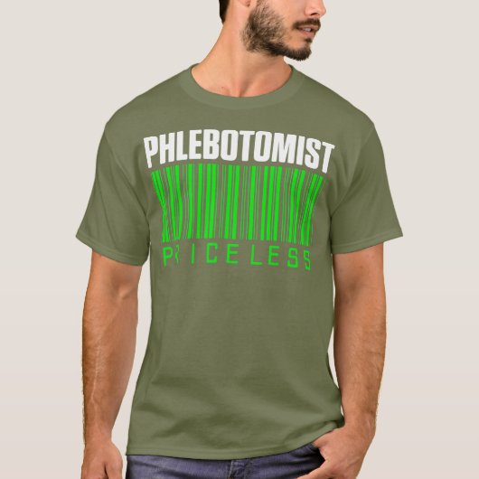 T-shirt Phlebotomiste Prix Phlebotomie Technicien Cadeaux (Devant)