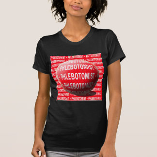 T-SHIRT PHLÉBOTOMISTE SPHÈRE GOUTTE SANGUINE