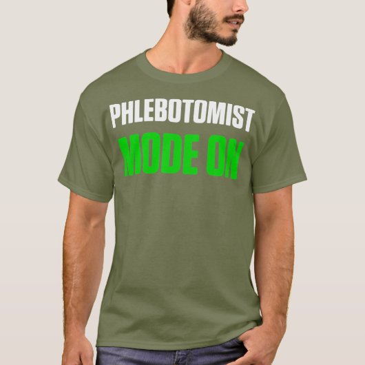 T-shirt Phlebotomiste Sur Les Cadeaux De Technicien En Phl (Devant)