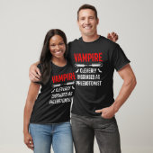 T-shirt Phlebotomiste Vampire Phlebotomie Technicien 2 (Unisexe)
