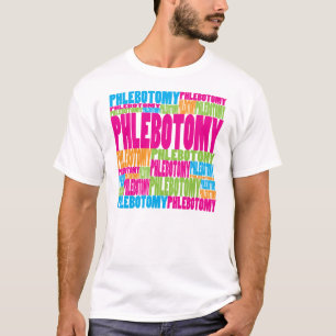 T-shirt Phlebotomy coloré