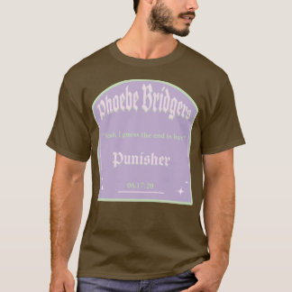 T-shirt Phoebe Bridgers Grave violet