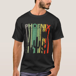 T-shirt Phoenix   80'S Vintage Retro Phoenix Desert Sun Ca