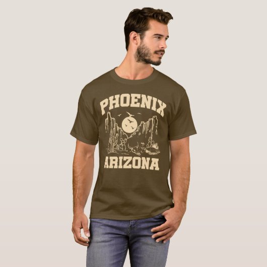 T-shirt Phoenix, Arizona (Devant entier)