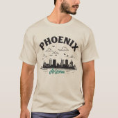 T-shirt Phoenix Arizona (Devant)