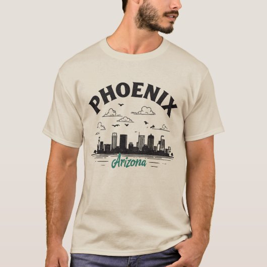 T-shirt Phoenix Arizona (Devant)