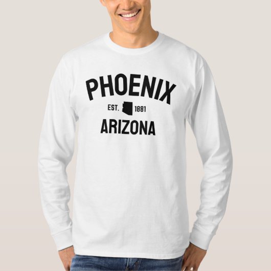 T-shirt Phoenix - Arizona - États-Unis - États-Unis d'Amér (Devant)