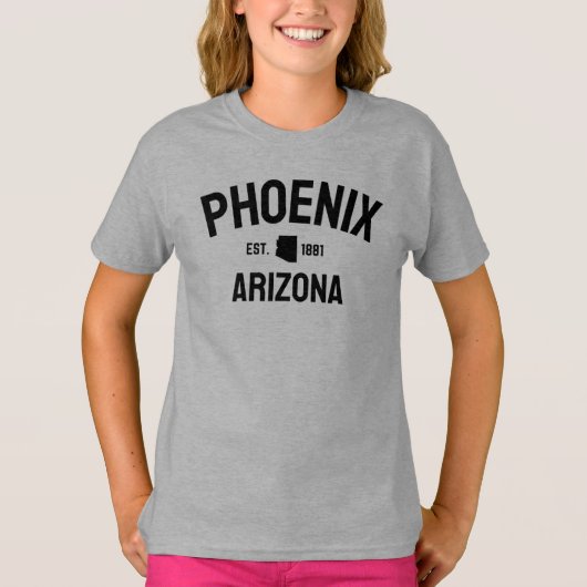 T-shirt Phoenix - Arizona - États-Unis - États-Unis d'Amér (Devant)