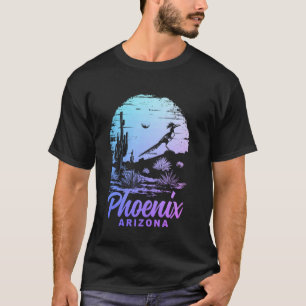T-shirt Phoenix Arizona Grand Coureur Vibes Désert Vintage