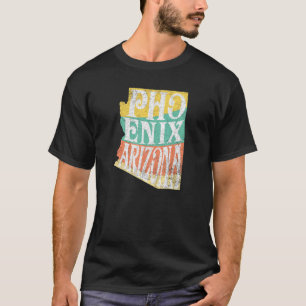 T-shirt Phoenix Arizona Psychedelic Bohemian Graphic