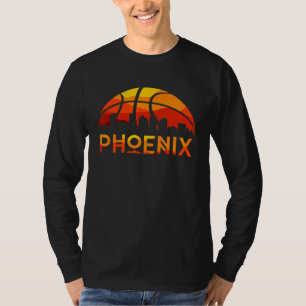 T-shirt Phoenix Basketball Tee B-Ball Arizona City Sunset