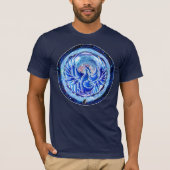 T-shirt Phoenix bleu (Devant)