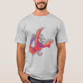 T-shirt Phoenix coloré (Devant)