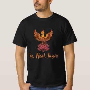 T-shirt Phoenix Doctor Healing Lotus - Lever, Guérir, Insp