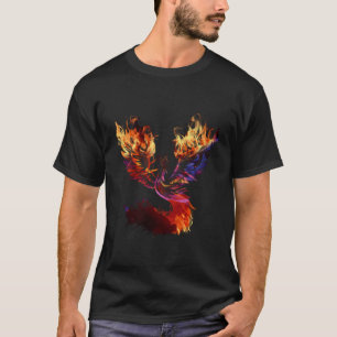 T-shirt Phoenix Fire Bird Renaissance Se Levant De Ashes R