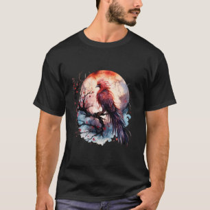 T-shirt Phoenix Fire Phoenix Bird Mythique Bird Lune Sakur