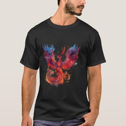 T-shirt Phoenix Mythique Rétablissement des oiseaux Phoeni (Devant)