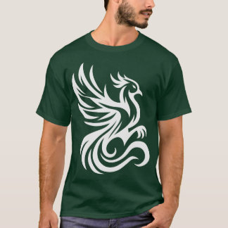 T-shirt Phoenix Oiseau blanc