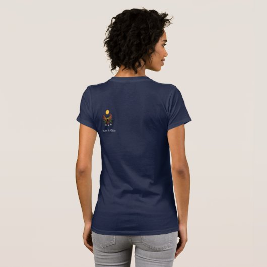 T-shirt Phoenix pour femmes (Dos entier)
