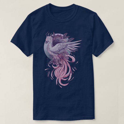T-shirt Phoenix pourpre (Design devant)