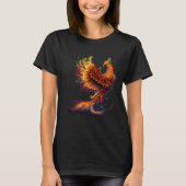 T-shirt Phoenix Rising From Ashes Resurrection Rebirth New (Devant)