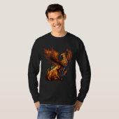 T-shirt Phoenix Rising From Ashes Resurrection Rebirth New (Devant entier)
