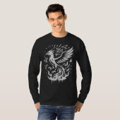 T-shirt Phoenix Rising : Le Feu du Samouraï (Devant entier)