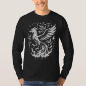 T-shirt Phoenix Rising : Le Feu du Samouraï (Devant)