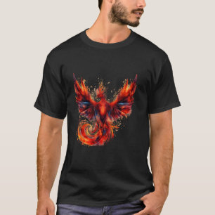 T-shirt Phoenix Rising Renaissance Mythique Oiseau Rétabli
