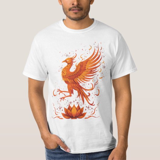 T-shirt Phoenix Rising - Symbole de force et de renouveau (Devant)