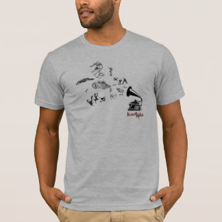 T-shirt Phonographe de Kodiaks