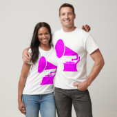 T-shirt Phonographe - Magenta (Unisexe)