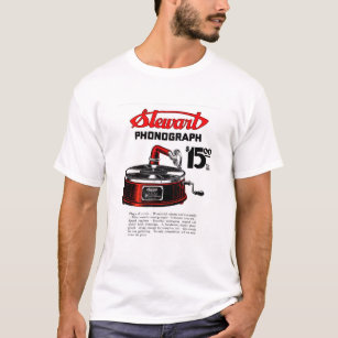 T-shirt Phonographe Stewart 1920
