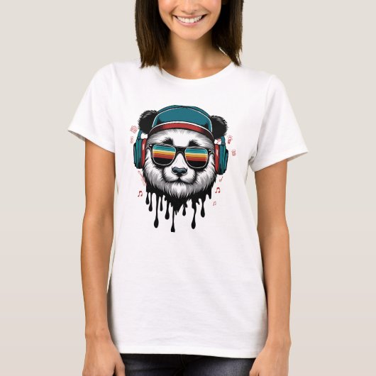 T-shirt phop de panda (Devant)