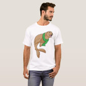 T-shirt Phoque au foulard (Devant entier)