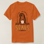 T-shirt Phoques de San Francisco (Design devant)